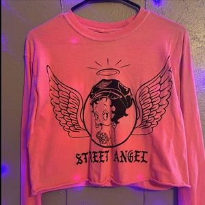 Betty Boop Crop Top